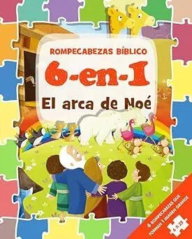 Portada de 6 en 1 biblia el arca de noe