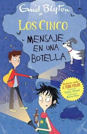 Portada de Los cinco: Mensaje en una botella