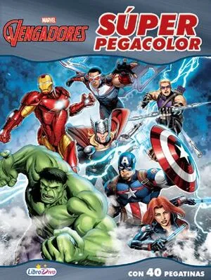Portada de Vengadores super pegacolor ld0737