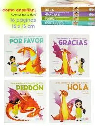 Portada de Como enseñar a tu dragon a decir pack 4 libros (perdón, por favor, hola, gracias) bbwsk0006