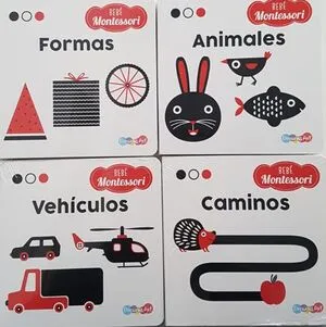 Portada de Bebe montessori ( formas,caminos,animales,vehiculos) bbwsk0007