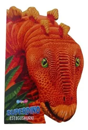 Portada de Libro cuento super dino estegosaurio bbtcf0023