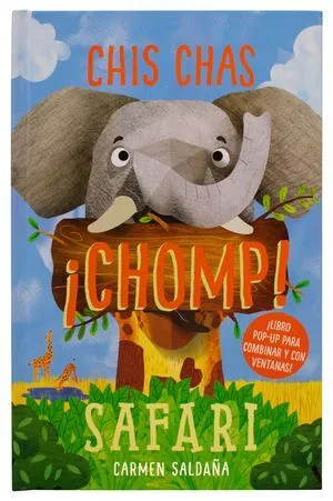 Portada de Chis chas ¡chomp! Safari (pop up)