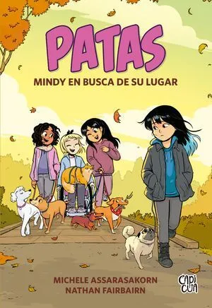 Portada de Patas. Mindy en busca de su lugar