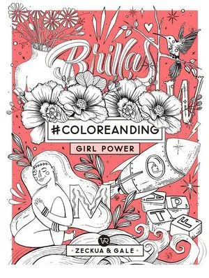 Portada de Coloreanding. Girl power