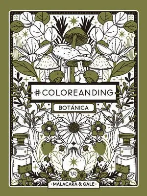 Portada de Coloreanding. Botánica