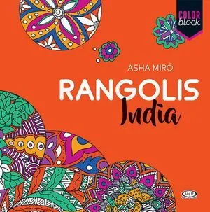 Portada de Color block. Rangolis india