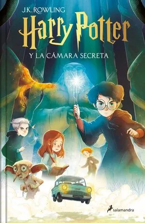 Portada de Harry potter 2: La cámara secreta (ed. Con ilustraciones - tapa dura)