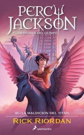 Portada de Percy jackson 3: La maldición del titán