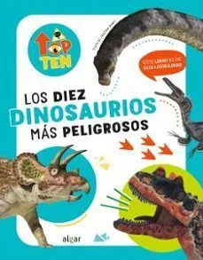 Portada de Los diez dinosaurios más peligrosos