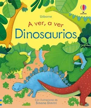 Portada de A ver, a ver dinosaurios