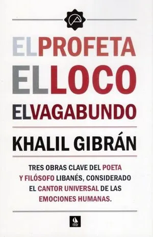 Portada de El profeta, el loco y el vagabundo