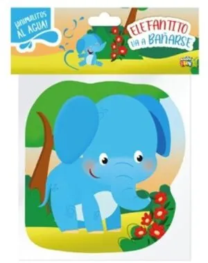 Portada de Elefantito va a bañarse