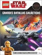 Portada de Lego star wars. Grandes batallas galacticas