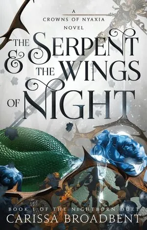Portada de Crowns of nyaxia 1: The serpent & the wings of night