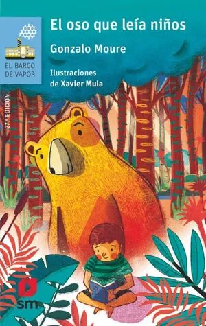 Portada de El oso que leia niños