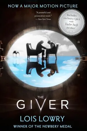 Portada de The giver movie tie-in edition