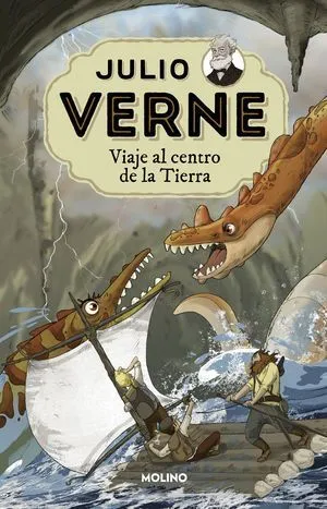 Portada de Julio verne 3: Viaje al centro de la tierra