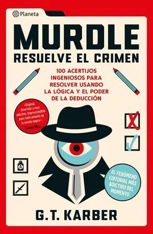 Portada de Murdle. Resuelve el crimen