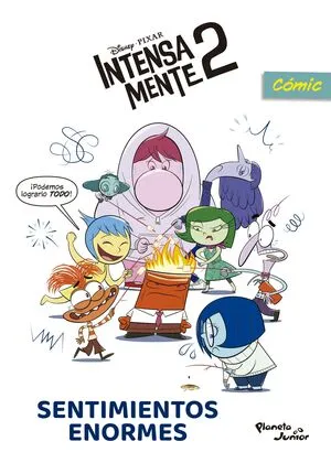 Portada de Intensamente 2: Sentimientos enormes (comic)