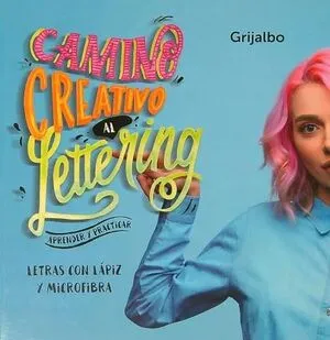 Portada de Dibujando diferentes letras con lapiz - lettering