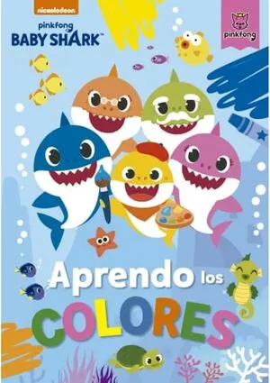 Portada de Aprendo los colores con baby shark