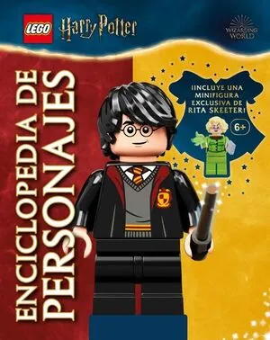 Portada de Enciclopedia de personajes lego harry potter