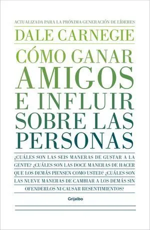 Portada de Cómo ganar amigos e influir sobre las personas (tapa dura)