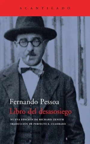 Portada de Libro del desasosiego
