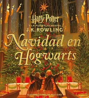 Portada de Navidad en hogwarts