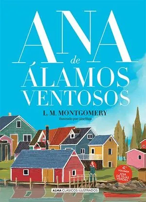 Portada de Ana de tejas verdes 4: Ana de alamos ventosos