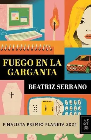 Portada de Fuego en la garganta