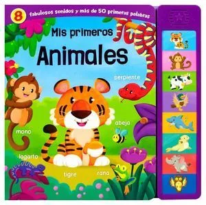 Portada de Mis primeros animales (libro con sonido)