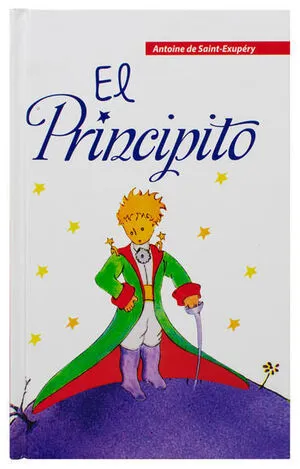 Portada de El principito- portada blanca tapa dura