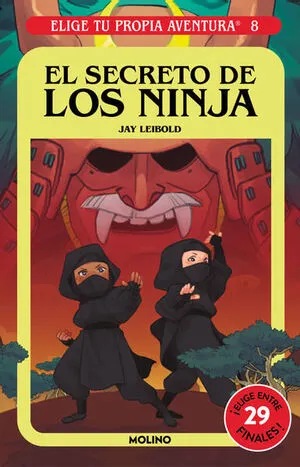 Portada de Elige tu propia aventura 8 - el secreto de los ninja
