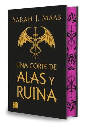 Portada de Corte de rosas y espinas 3: Una corte de alas y ruina. Edición especial