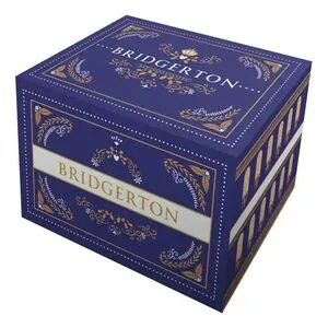 Portada de Box set bridgerton azul- tapa blanda
