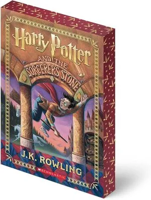 Portada de Harry potter 1: And the sorcerer's stone (stenciled edges)