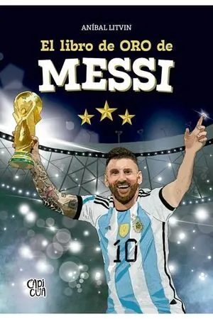 Portada de El libro de oro de messi