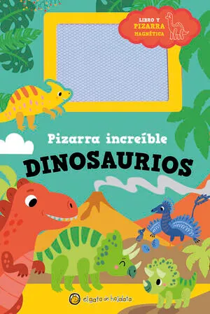 Portada de Pizarra increible: Dinosaurios