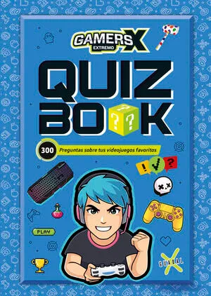 Portada de Quiz book: Gamers extremo