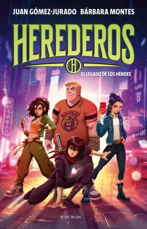 Portada de Herederos 1 - el legado de los héroes
