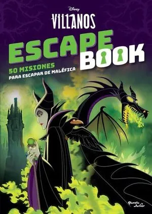 Portada de Villanos. Escape book