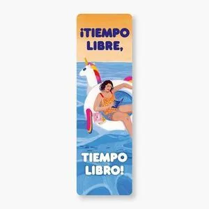 Portada de Marcapaginas: Tiempo libre, tiempo libre
