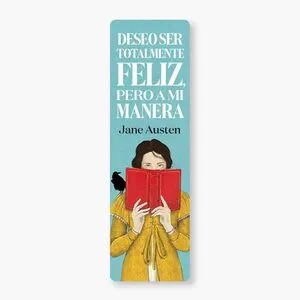 Portada de Marcapaginas: Deseo ser totalmente feliz, pero a mi manera