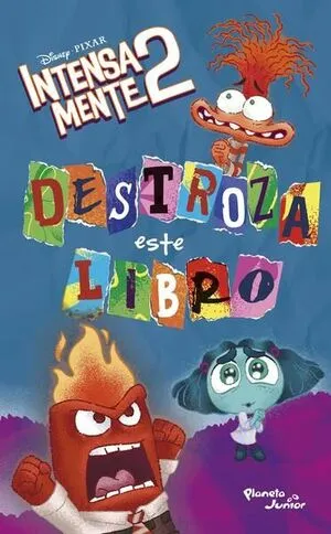 Portada de Intensamente 2. Destroza este libro