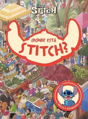 Portada de ¿Dónde está stitch?