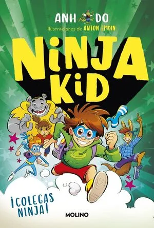 Portada de Ninja kid 14: ¡Colegas ninja!