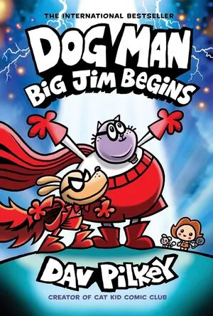 Portada de Dog man 13: Big jim begins a graphic novel