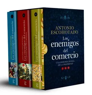Portada de Trilogía los enemigos del comercio
